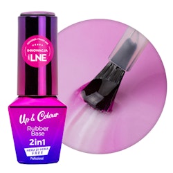 Gellack Rubber Base - Light Purple 10g