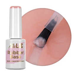 Gellack Rubber Base - Peach Bling 7g
