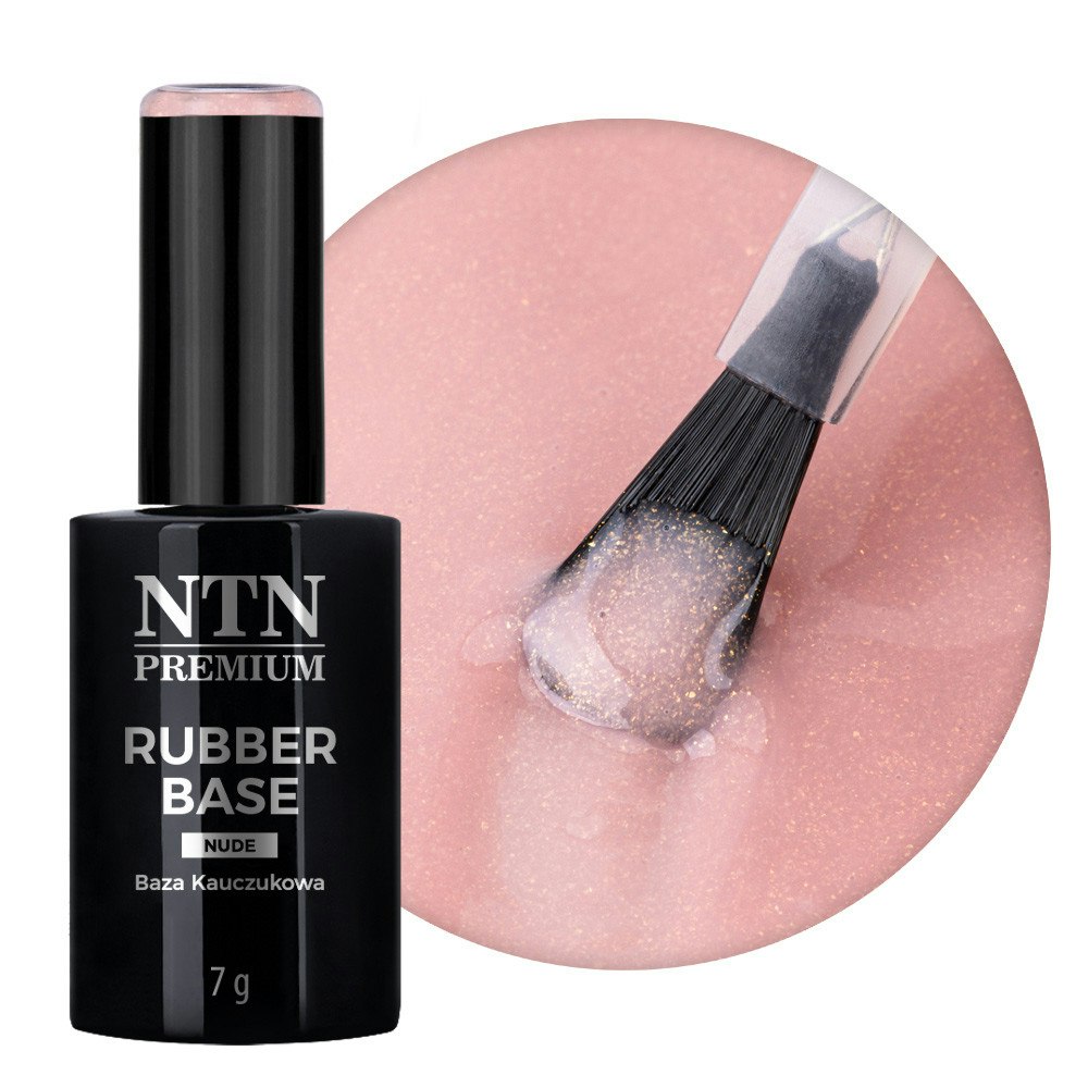 Gellack Rubber Base - Shimmer Nude 7g
