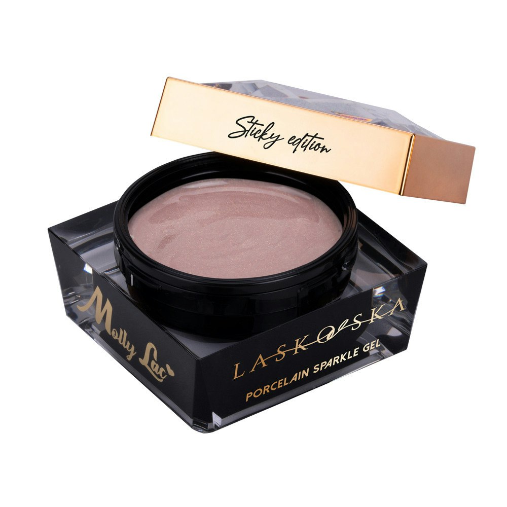 Extension Gel - Akrylgel - Sparkle Dirty Pink - 50g