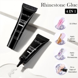 Lim för Tippar - Rhinestone Gule 4 in 1 - 15ml