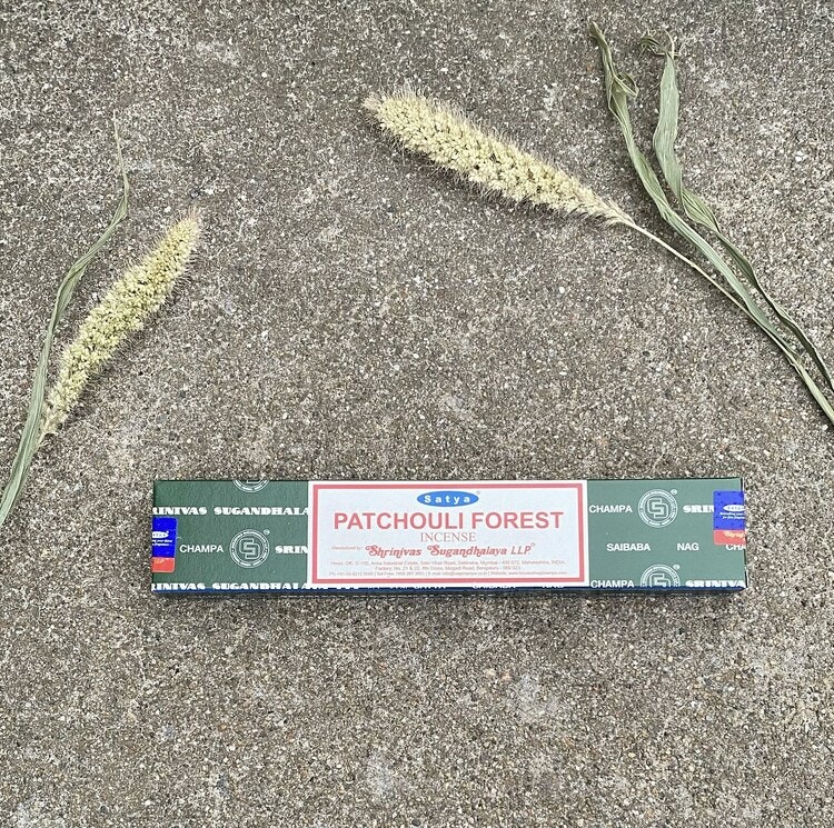 Rökelsepinnar Patchouli Forest Satya
