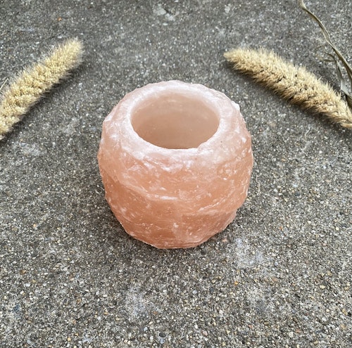 Ljuslykta av saltsten (liten)