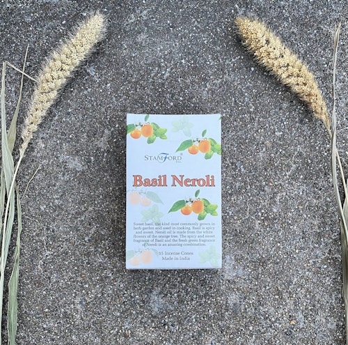 Basilika & Neroli rökelsekoner (Stamford)