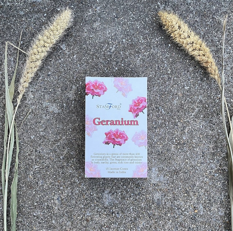 Geranium rökelsekoner (Stamford)