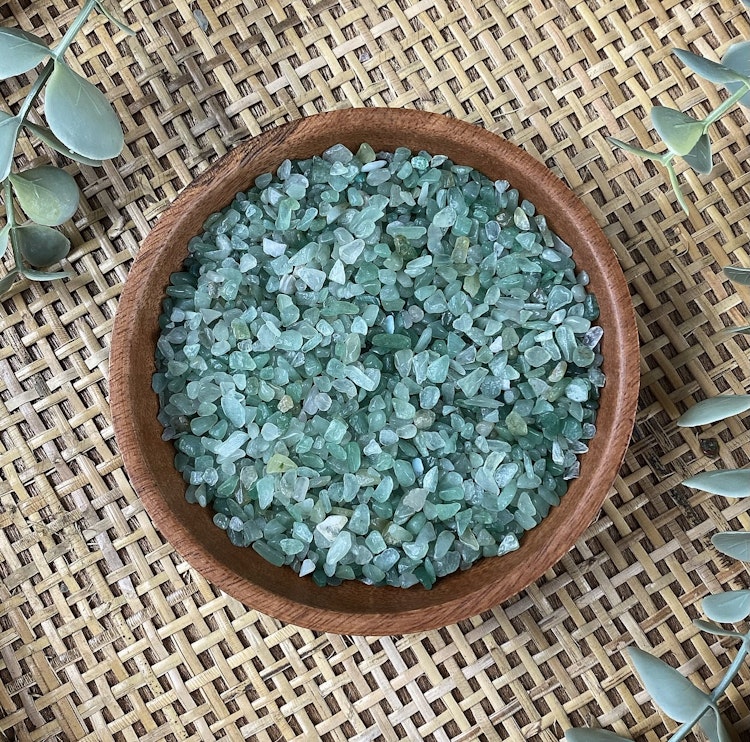 Stenchips Grön Aventurin