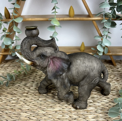 BACKFLOW rökelsehållare elefant