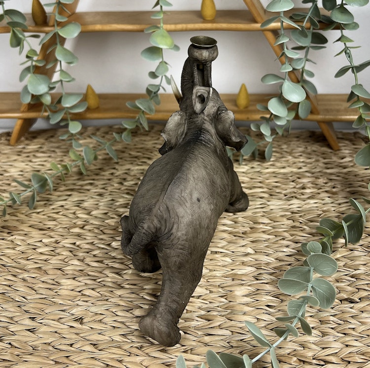 BACKFLOW rökelsehållare elefant