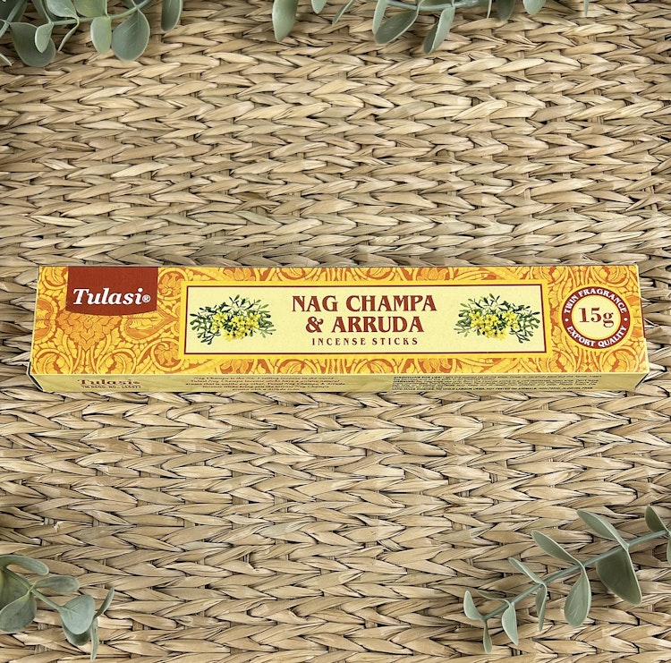 Arruda/Nag Champa rökelsepinnar (Tulasi)