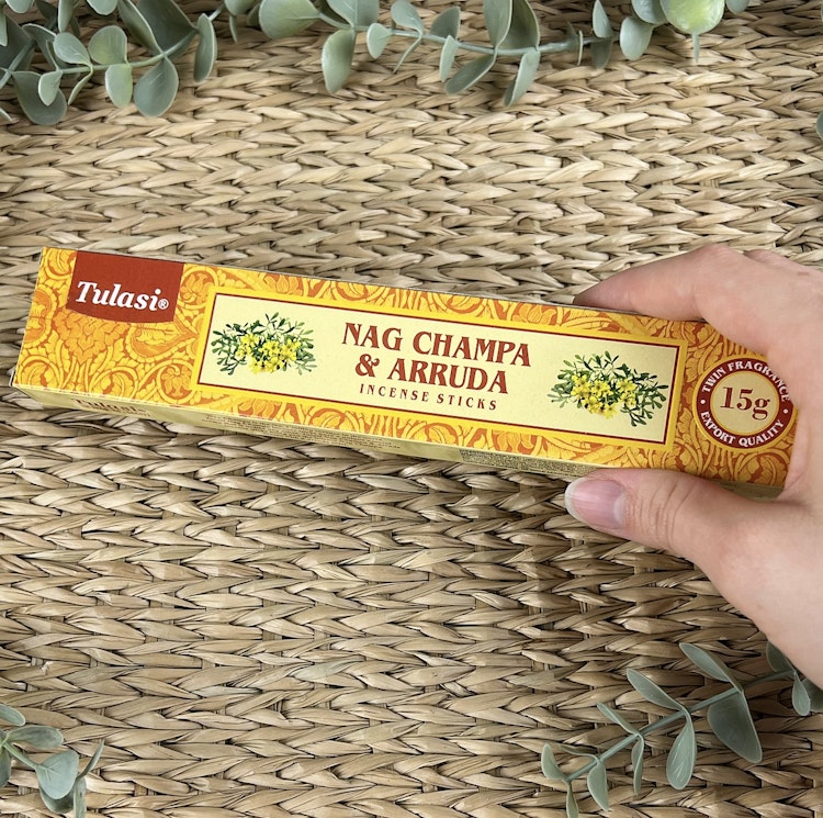 Arruda/Nag Champa rökelsepinnar (Tulasi)