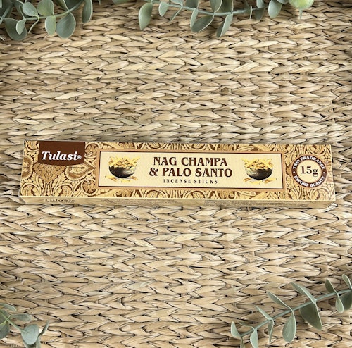 Palo Santo/Nag Champa rökelsepinnar (Tulasi)