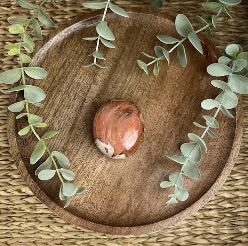 Polykromjaspis meditationssten (handsten) P