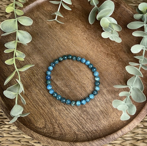 Stenarmband av apatit (6 mm) A