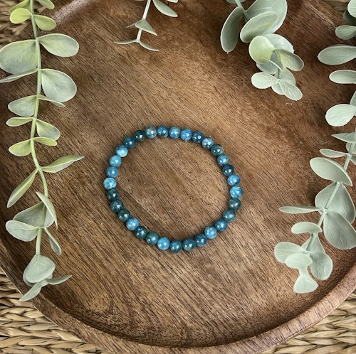 Stenarmband av apatit (6 mm) B