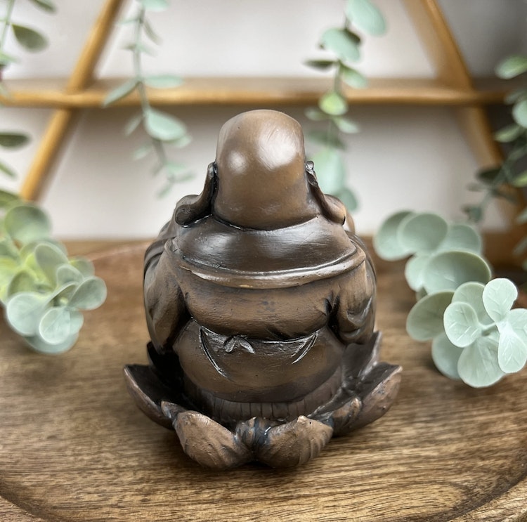 BACKFLOW rökelsehållare Buddha på lotus