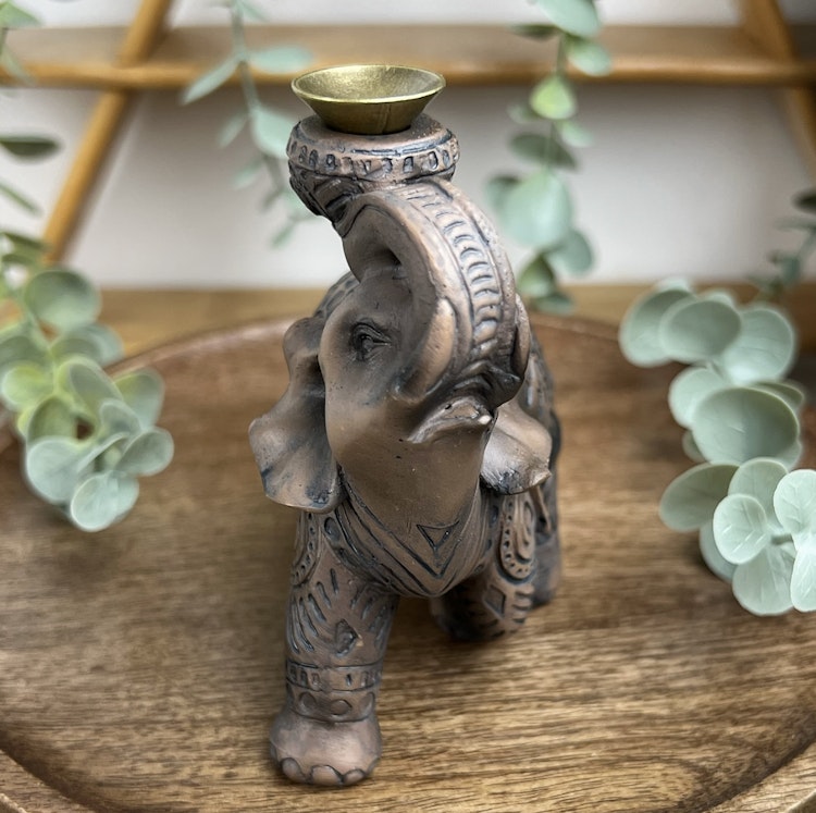 BACKFLOW rökelsehållare Elefant (mellan)