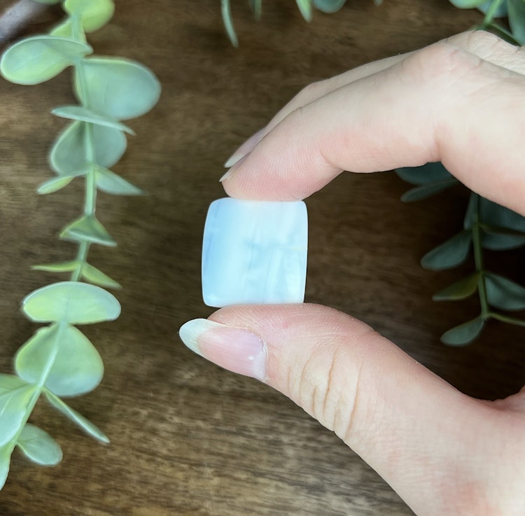 Owyhee Blå Opal cabochon B