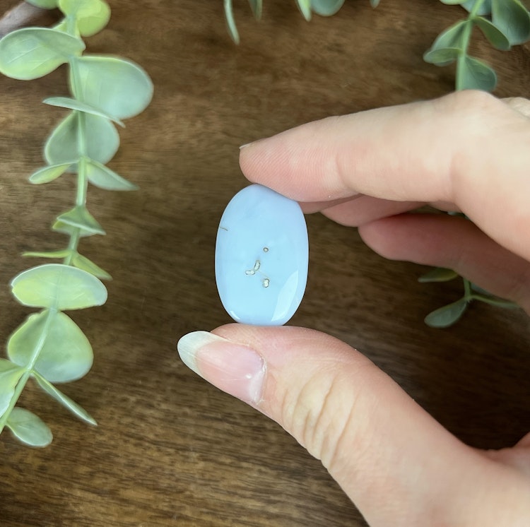 Owyhee Blå Opal cabochon E