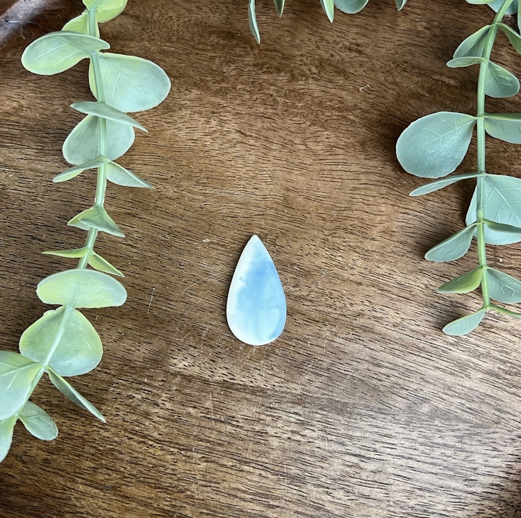 Owyhee Blå Opal cabochon H