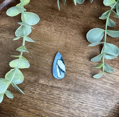 Owyhee Blå Opal cabochon L