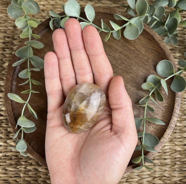 Golden Healer meditationssten (handsten) C