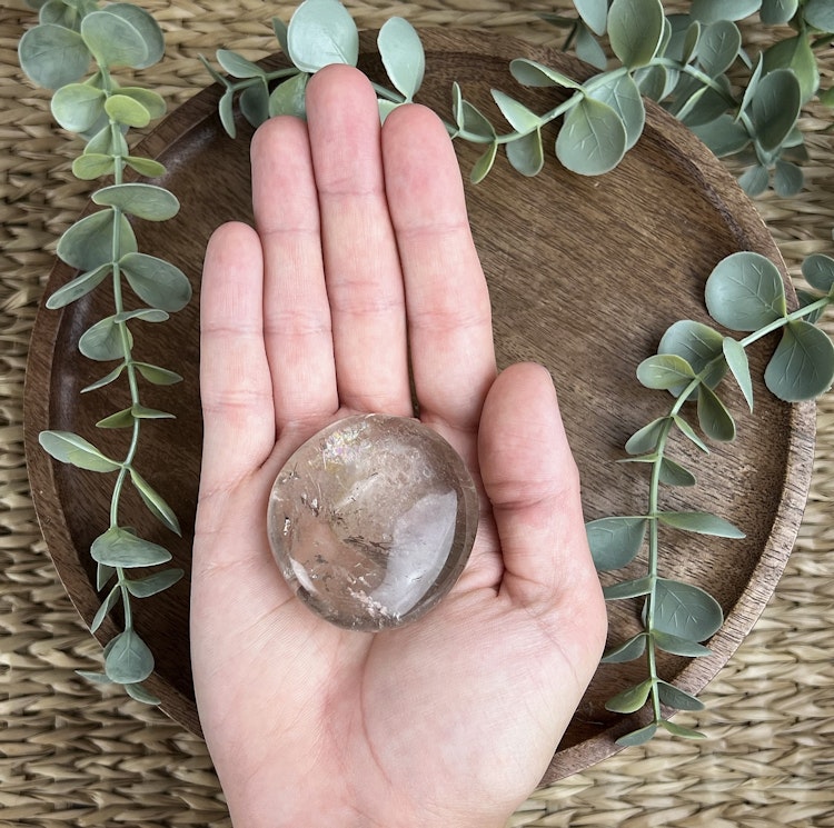Rökkvarts meditationssten (handsten) A