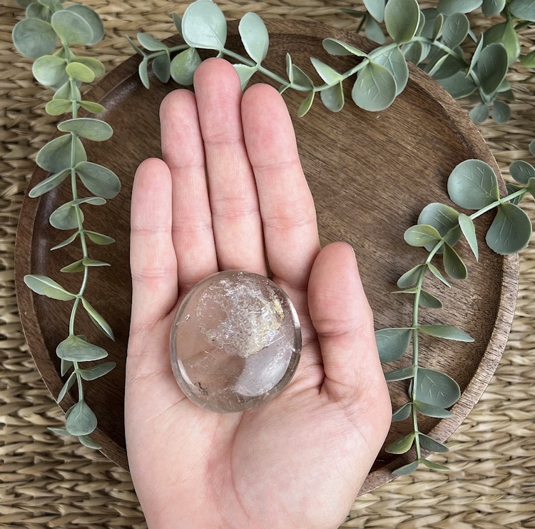 Rökkvarts meditationssten (handsten) A