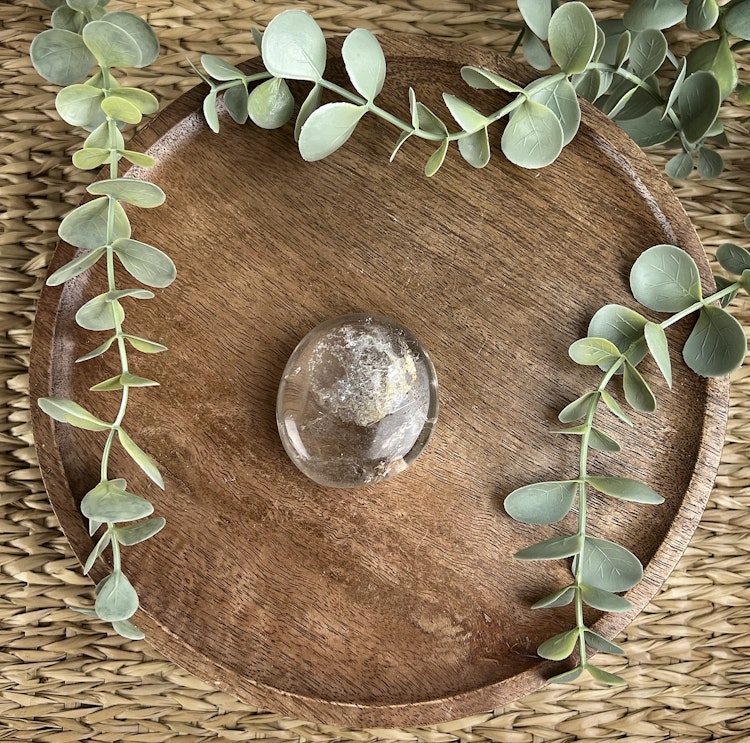 Rökkvarts meditationssten (handsten) A