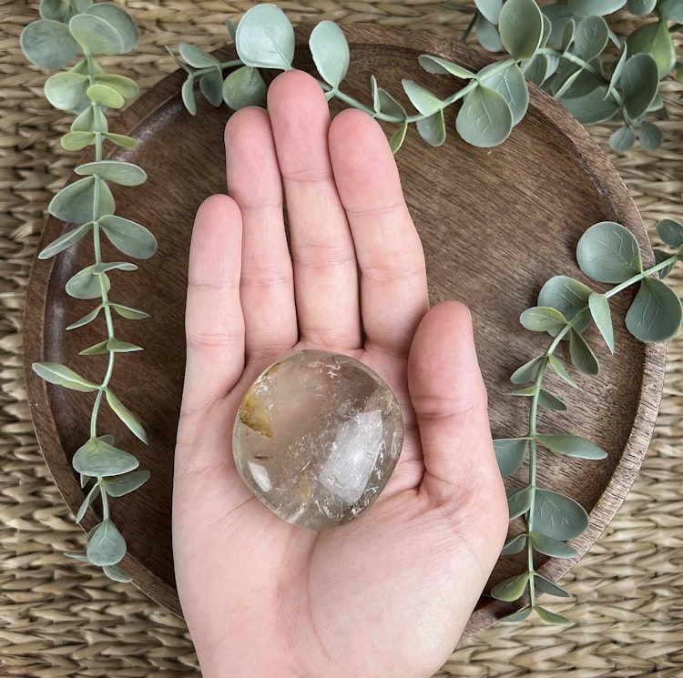 Rökkvarts meditationssten (handsten) B