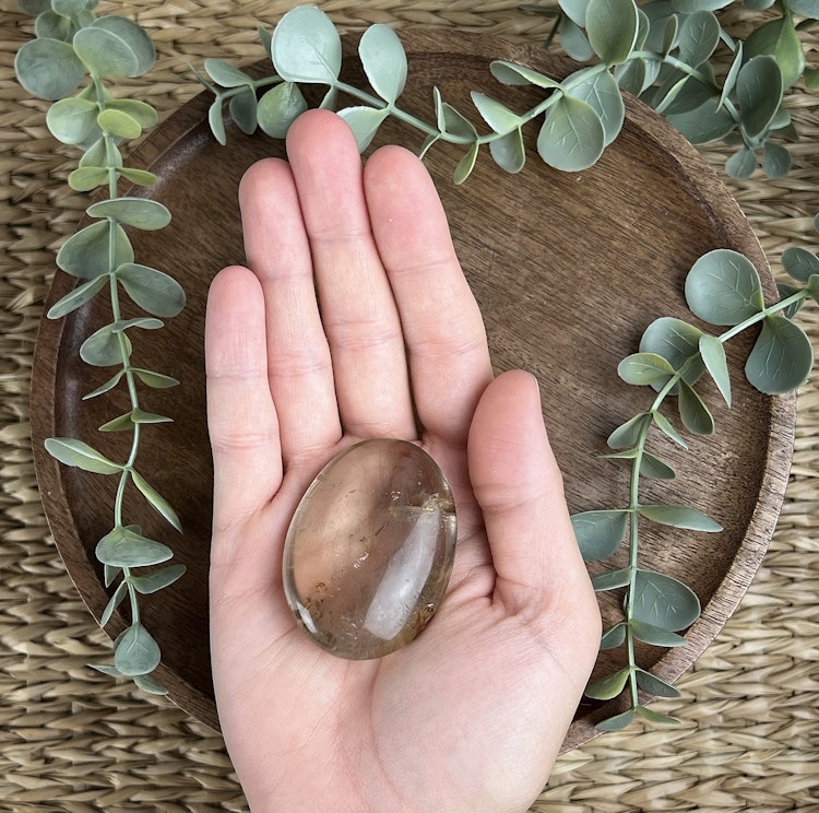 Rökkvarts meditationssten (handsten) C