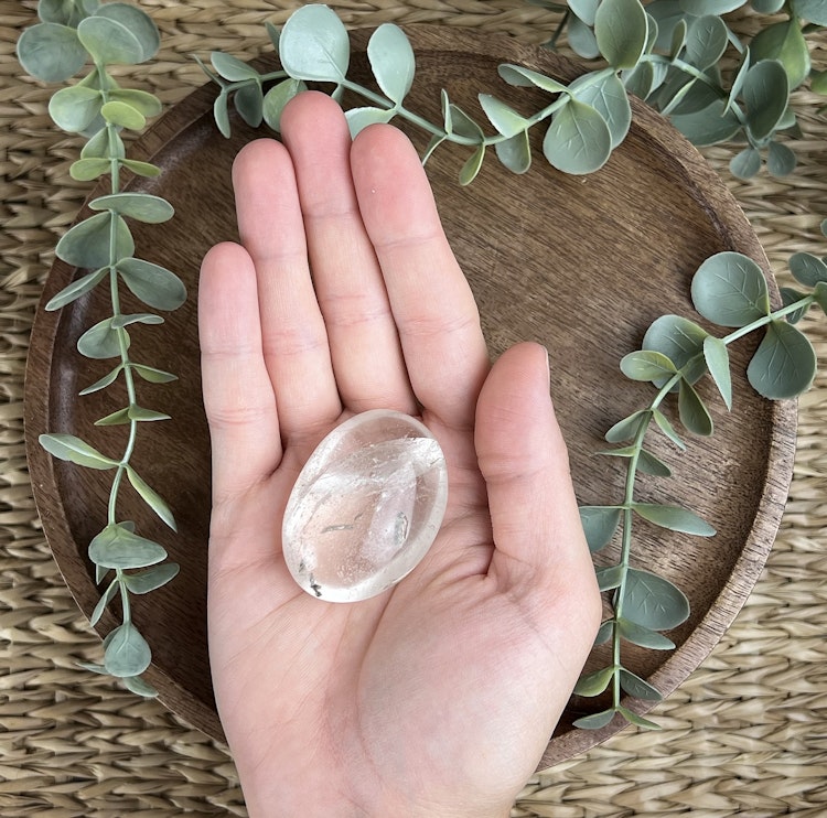 Rökkvarts meditationssten (handsten) D