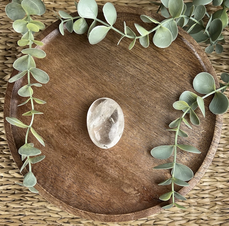 Rökkvarts meditationssten (handsten) D