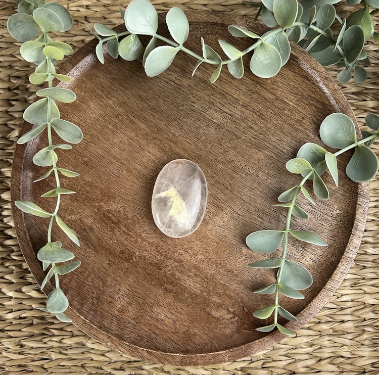 Rökkvarts meditationssten (handsten) E
