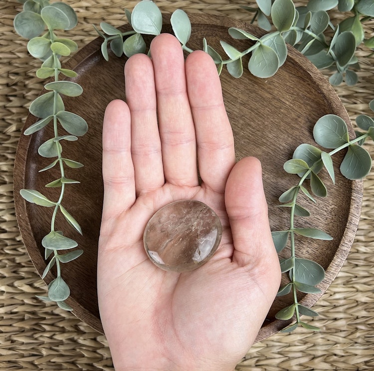 Rökkvarts meditationssten (handsten) H