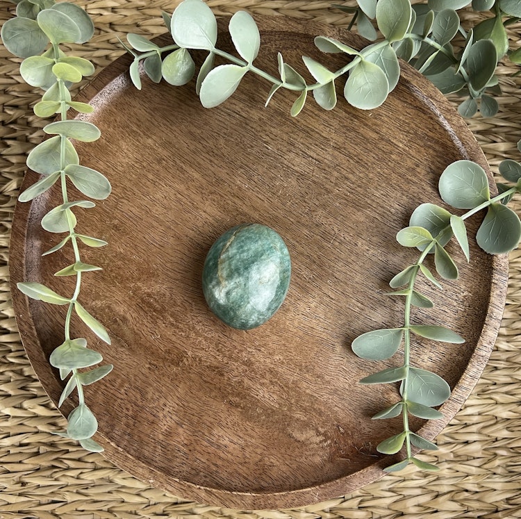 Amazonit meditationssten (handsten) B