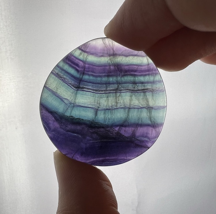 Fluorit platta C