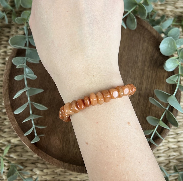 Stenarmband av Röd/Orange Aventurin