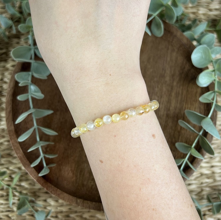 Stenarmband av Golden healer (6 mm)