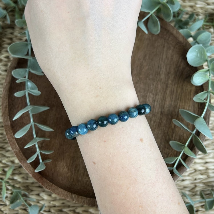 Stenarmband av Apatit (8 mm)