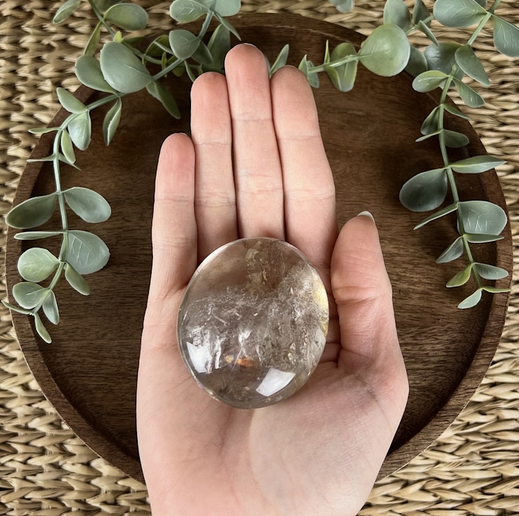 Rökkvarts meditationssten (handsten) A