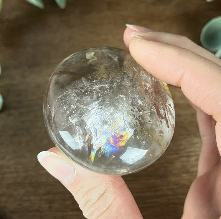 Rökkvarts meditationssten (handsten) A
