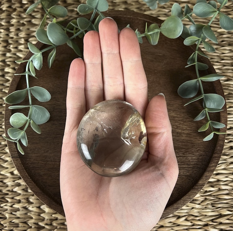 Rökkvarts meditationssten (handsten) B