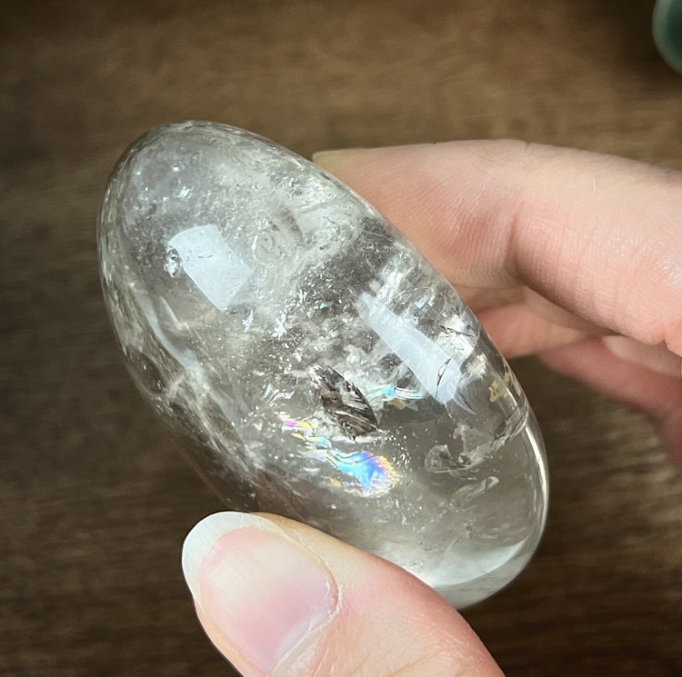 Rökkvarts meditationssten (handsten) C