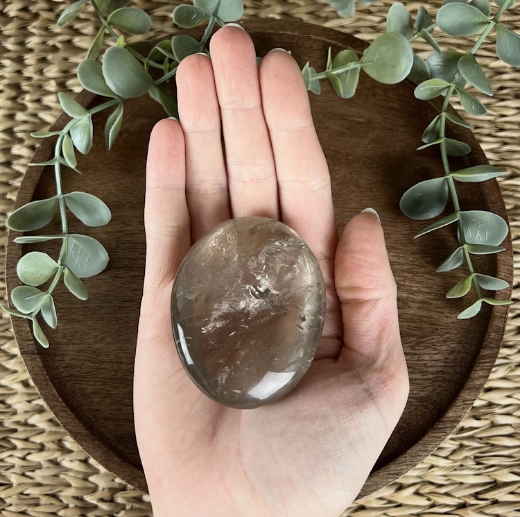 Rökkvarts meditationssten (handsten) C