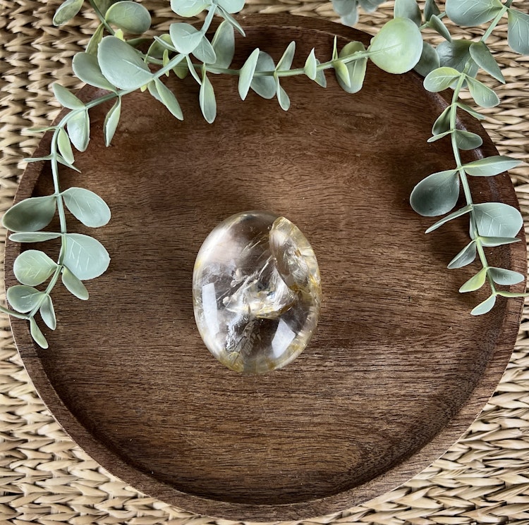 Rökkvarts meditationssten (handsten) D