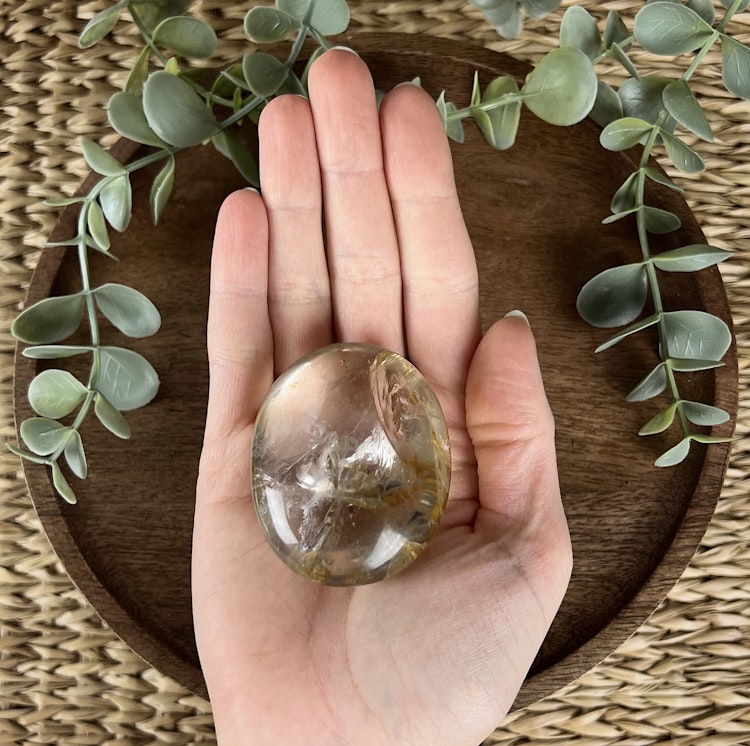 Rökkvarts meditationssten (handsten) D