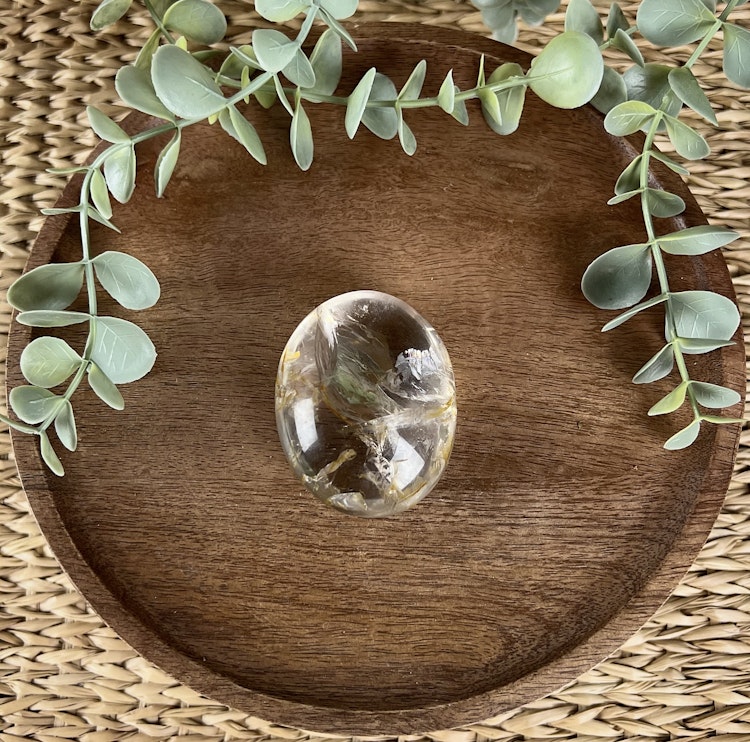 Rökkvarts meditationssten (handsten) D
