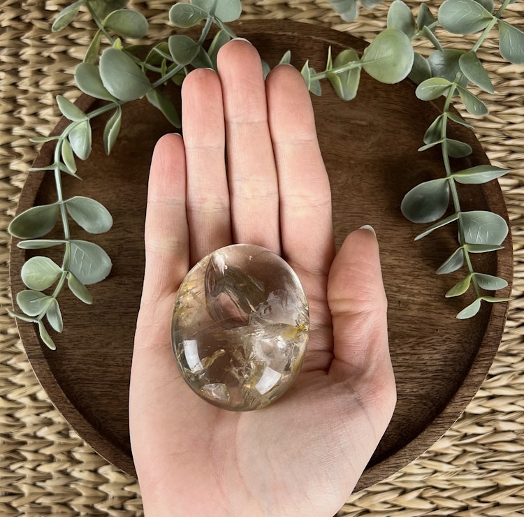 Rökkvarts meditationssten (handsten) D