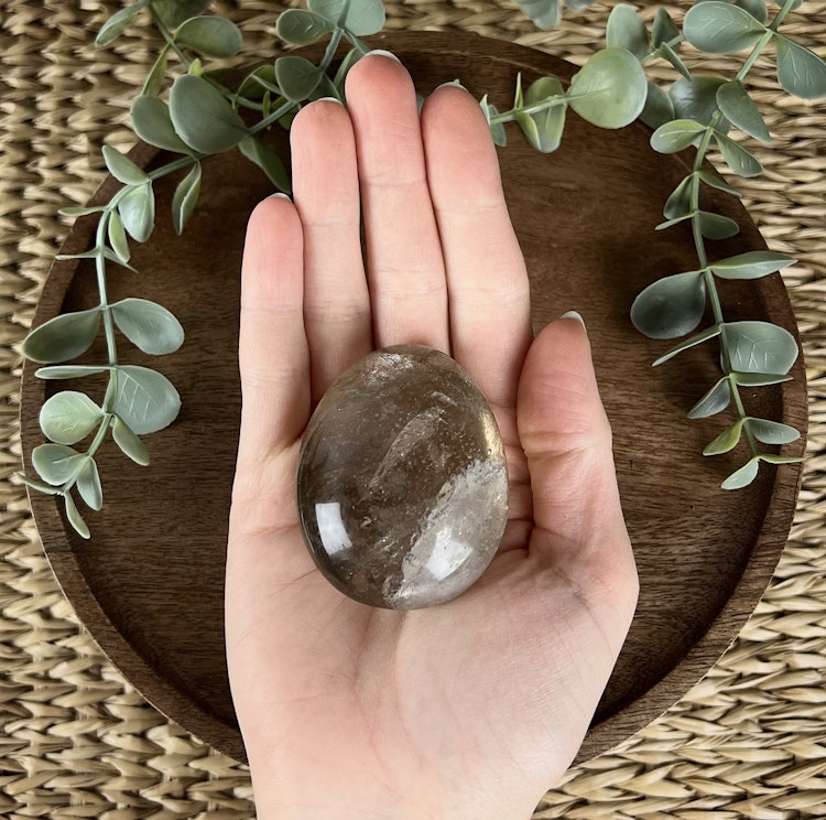 Rökkvarts meditationssten (handsten) E