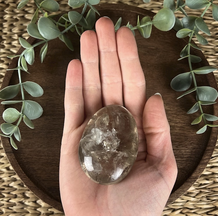 Rökkvarts meditationssten (handsten) F